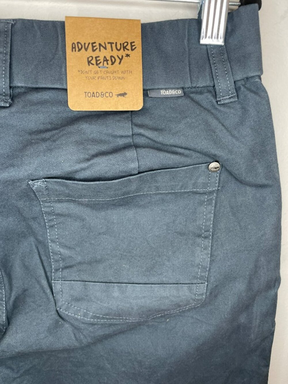 Toad & Co Adventure Ready Khaki Pants Women's Sz 10 NWT - Picture 5 of 9